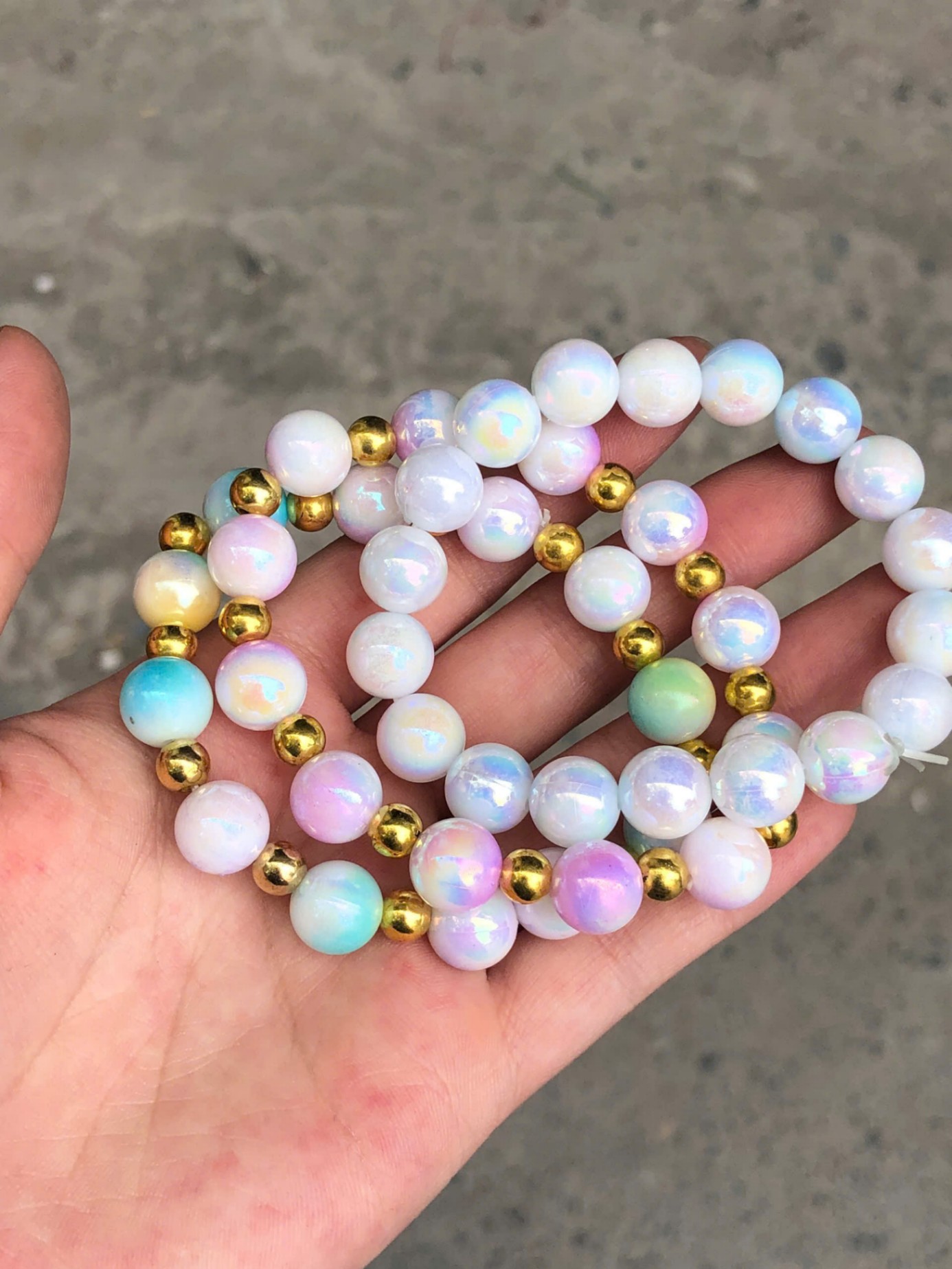 20241125_N2dAHjjIuG Vòng tay chuỗi hạt nhiều mẫu (Kiện 1000 cái) - Image 1