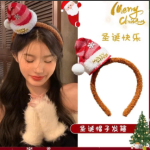 Bờm, băng đô hình mũ chóp Noel siêu dễ thương ( kiện 60 cái)