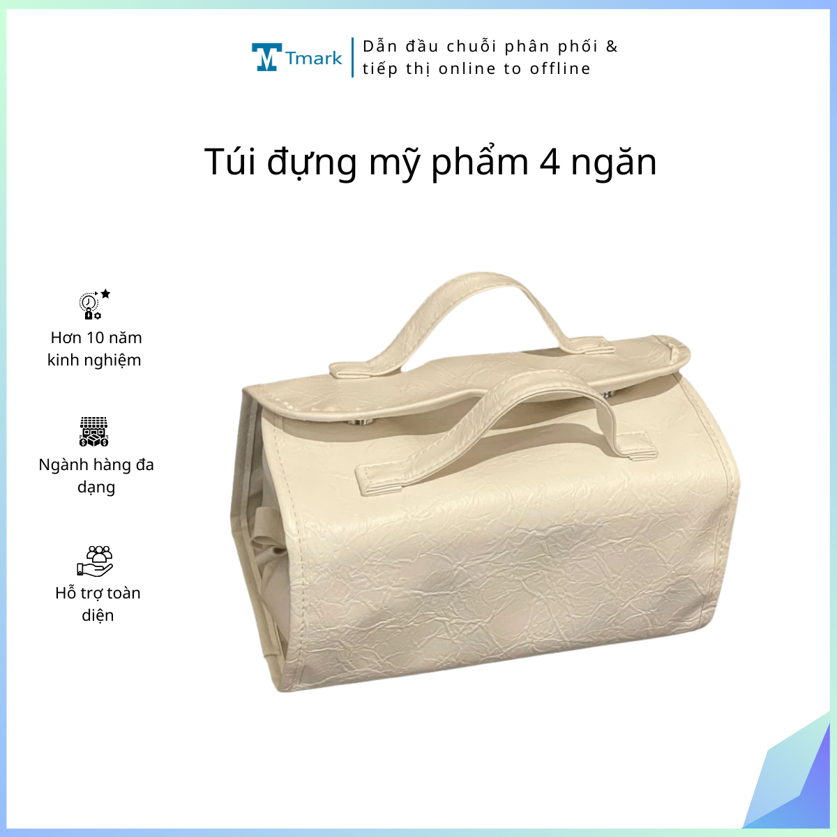 20251129_whgupC02wr Túi đựng mỹ phẩm cá nhân gấp gọn 4 ngăn ( Kiện 100 cái) - Image 1