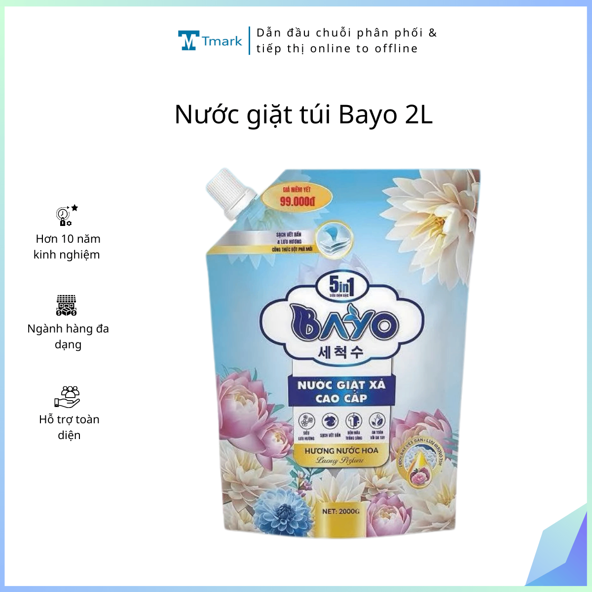 20260103_FH3zD45BNY Nước giặt túi Bayo 2L (Kiện 2 túi) - Image 1