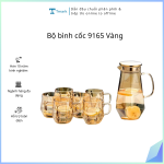 Bộ bình cốc 9165 Vàng ( Kiện 10 bộ) ( đi từ 10 kiện)
