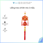 Liễng treo cỡ lớn mix 3 mẫu (Kiện 100 cái)