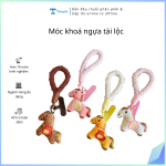 Móc khoá ngựa tài lộc ( Kiện 100 cái) ( hàng nguyên kiện)