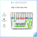 Hộp 12 bút màu milo ( kiện 114 hộp)