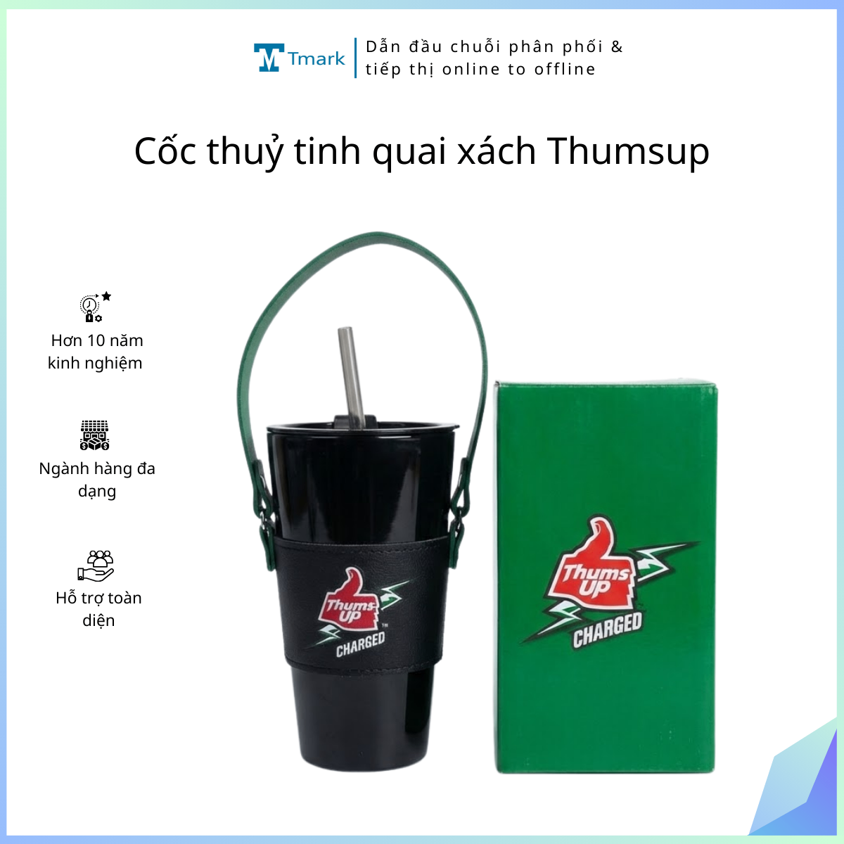 20260129_GtUpB0AcWj Cốc thuỷ tinh quai xách Thumsup (Kiện 28 cái) (Hàng nguyên kiện) - Image 1