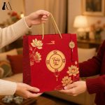 Hộp Quà Bánh Trung Thu 4 Vị Cao Cấp